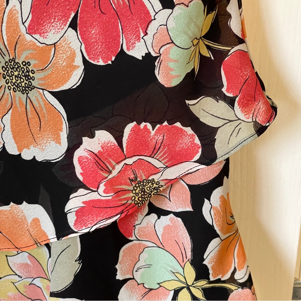 Scarlett Size 6 Floral Sleeveless‎ Dress - Picture 4 of 11